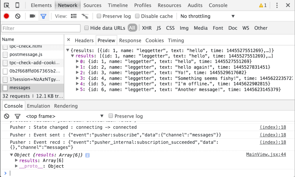 How to Add Message History to your Pusher Apps | Pusher blog