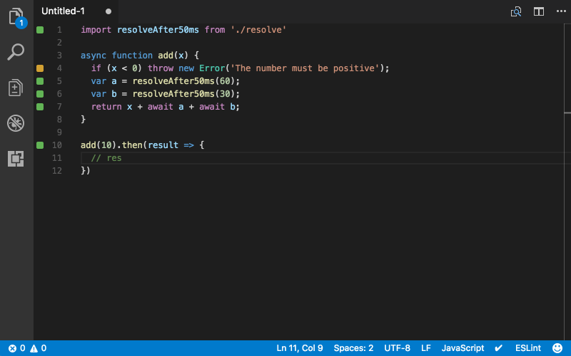 JavaScript Programming with Visual Studio Code