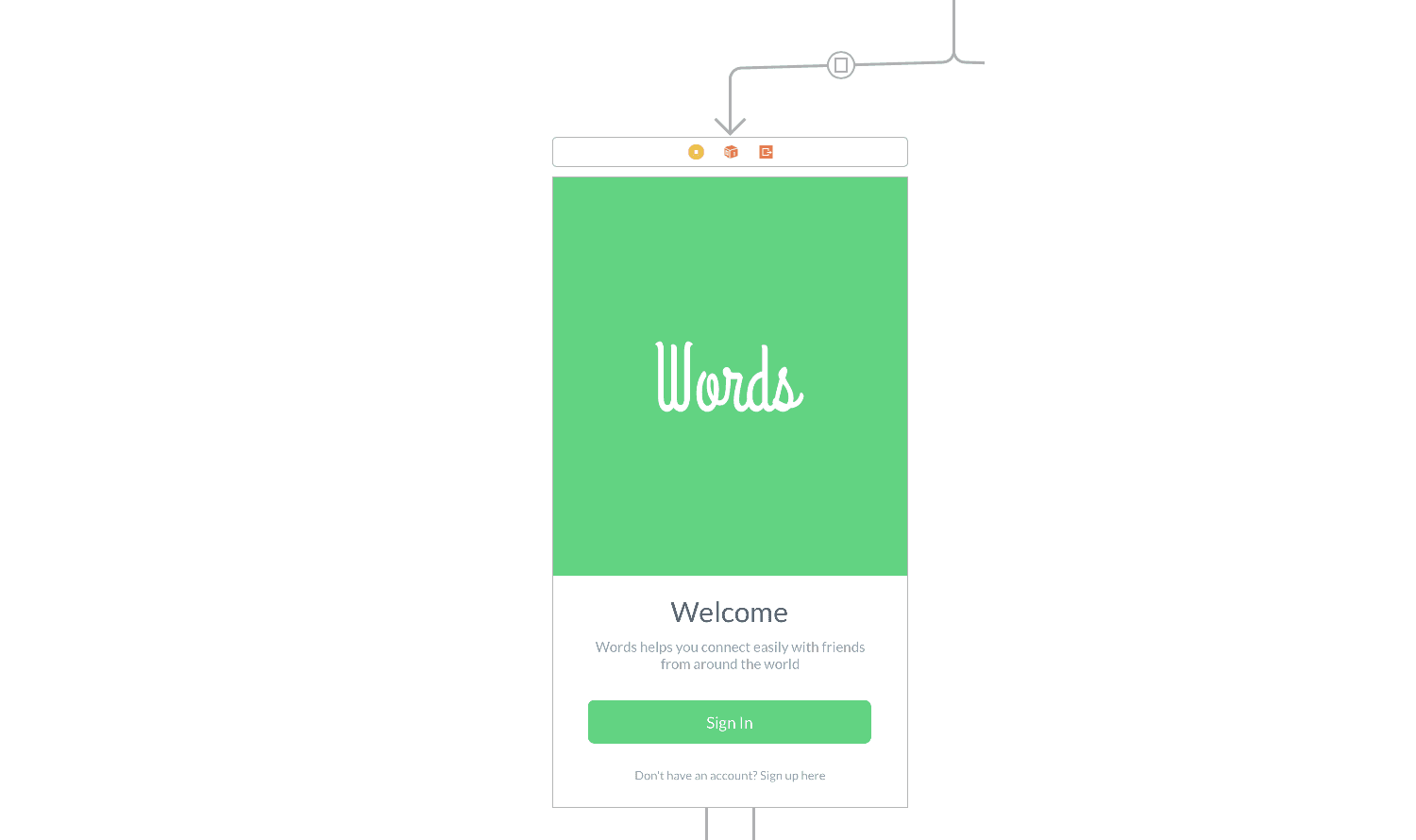 Create-iOS-Chat-App-Using-Chatkit-welcome-scene