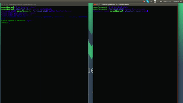 Build a chat app in the terminal using Python | Pusher tutorials